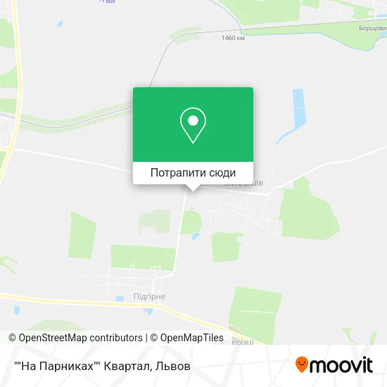 Карта ""На Парниках"" Квартал