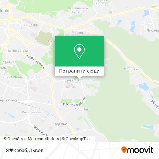 Карта Я♥️Кебаб