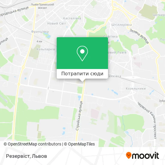 Карта Резервіст