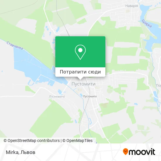 Карта Mirka