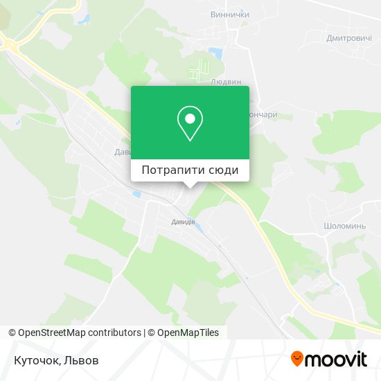 Карта Куточок