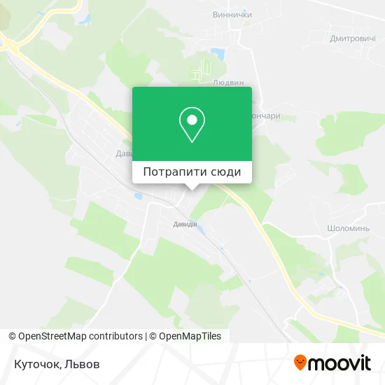 Карта Куточок