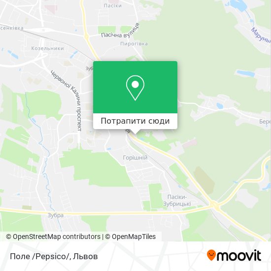 Карта Поле /Pepsico/