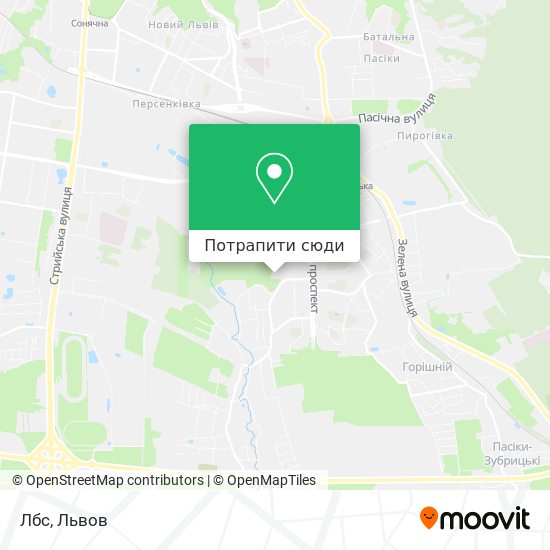 Карта Лбс