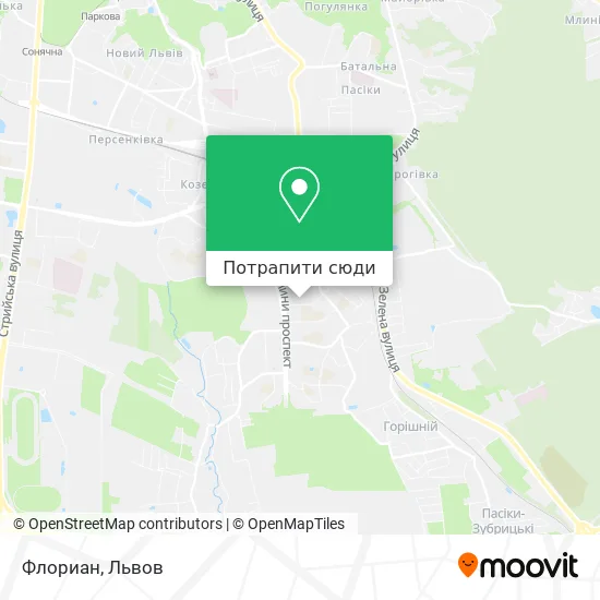 Карта Флориан