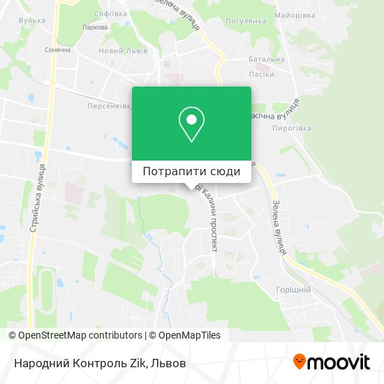 Карта Народний Контроль Zik