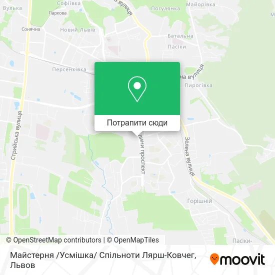 Карта Майстерня /Усмішка/ Спільноти Лярш-Ковчег