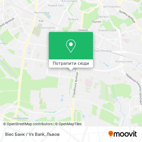 Карта Віес Банк / Vs Bank
