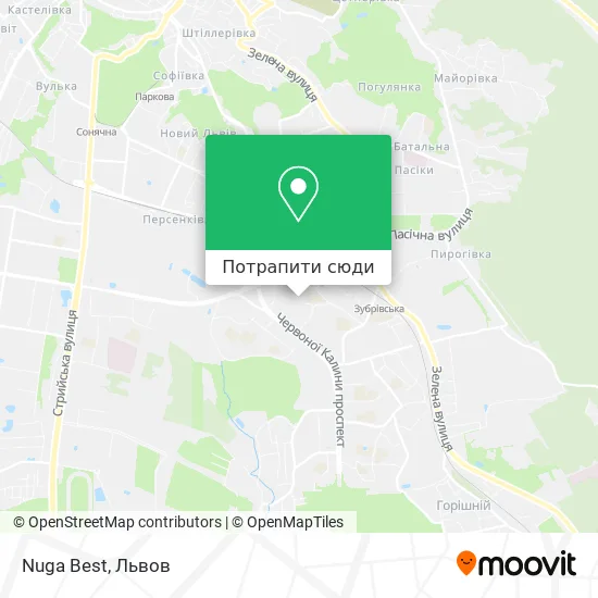 Карта Nuga Best