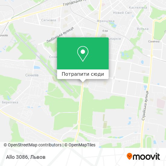 Карта Allo 3086
