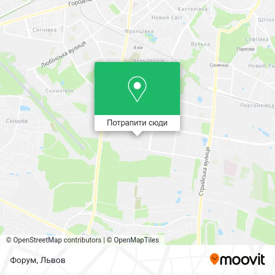 Карта Форум