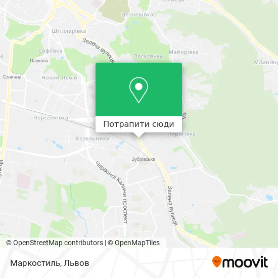 Карта Маркостиль