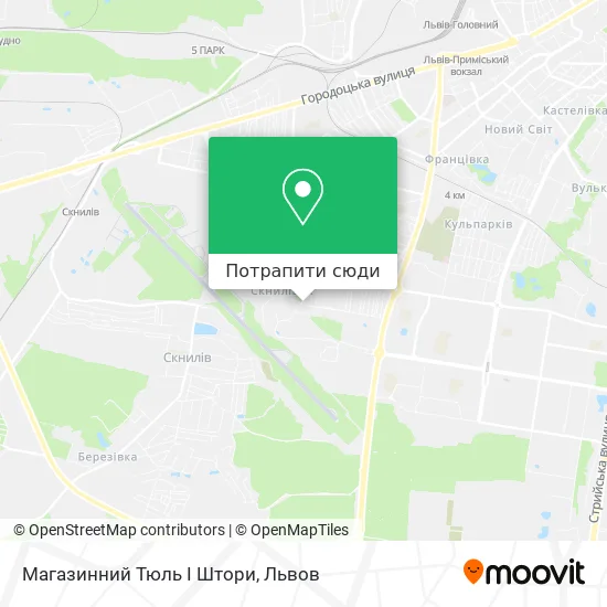 Карта Магазинний Тюль І Штори