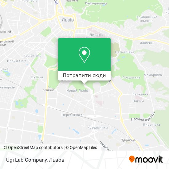 Карта Ugi Lab Company
