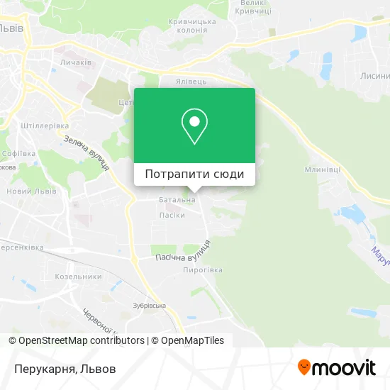 Карта Перукарня