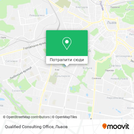 Карта Qualified Consulting Office
