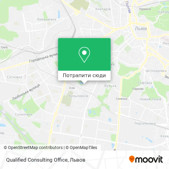 Карта Qualified Consulting Office