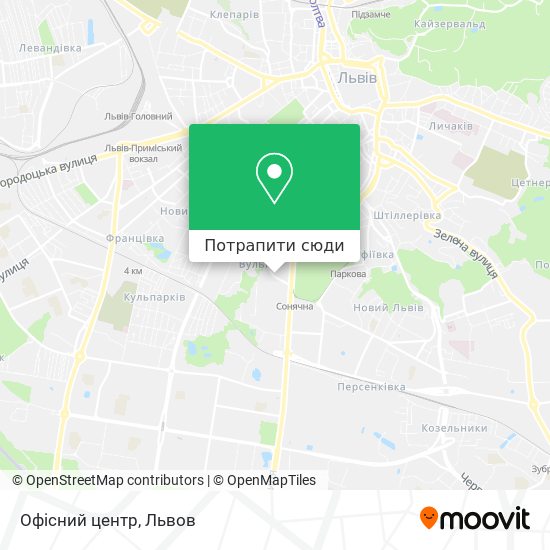 Карта Офісний центр