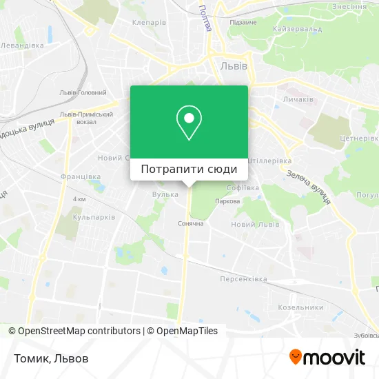 Карта Томик