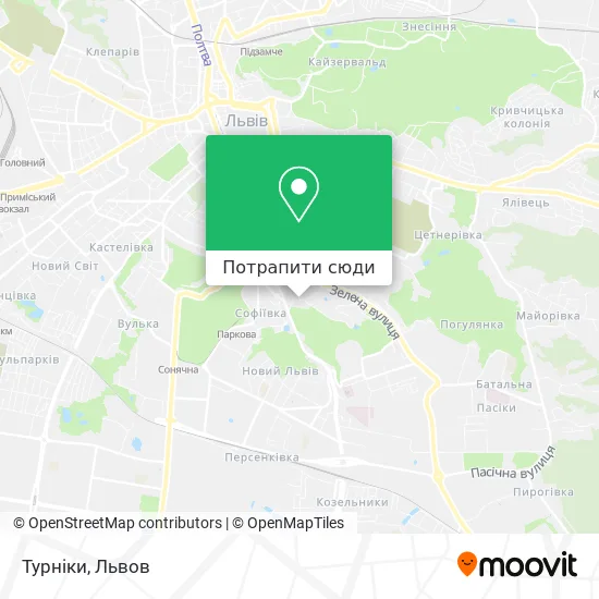 Карта Турніки