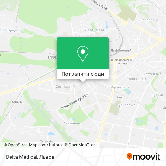 Карта Delta Medical