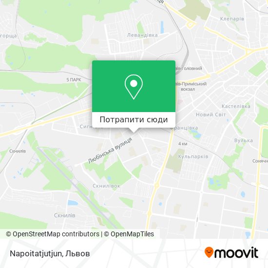Карта Napoitatjutjun