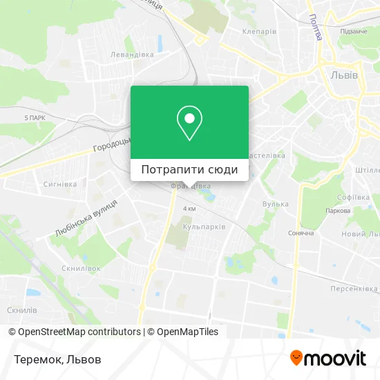 Карта Теремок