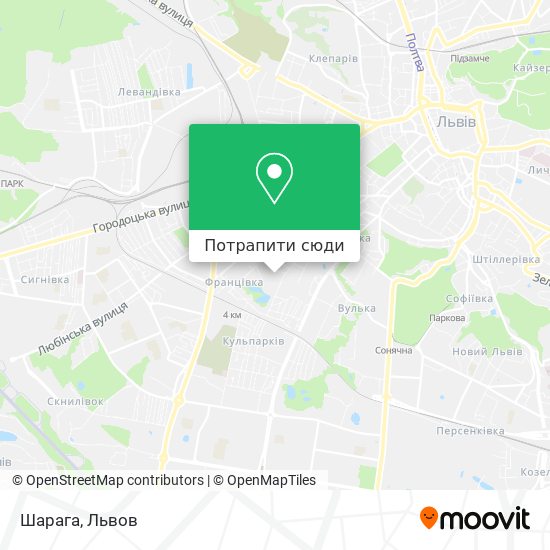 Карта Шарага