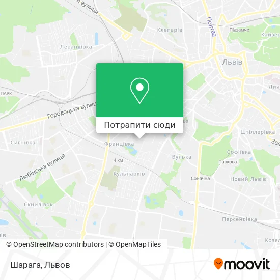Карта Шарага