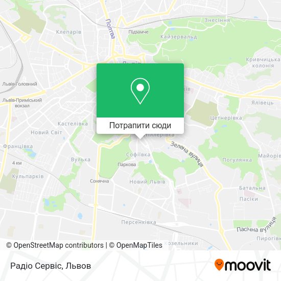 Карта Радіо Сервіс