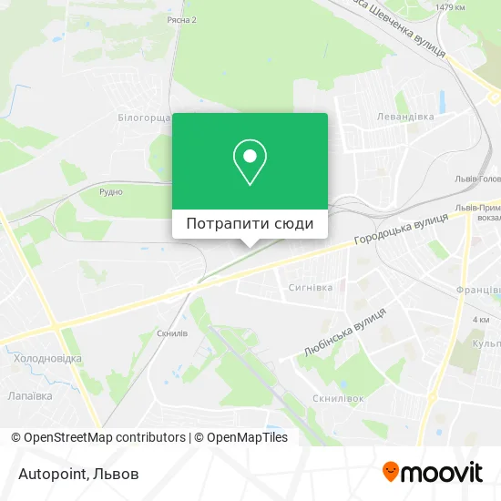 Карта Autopoint