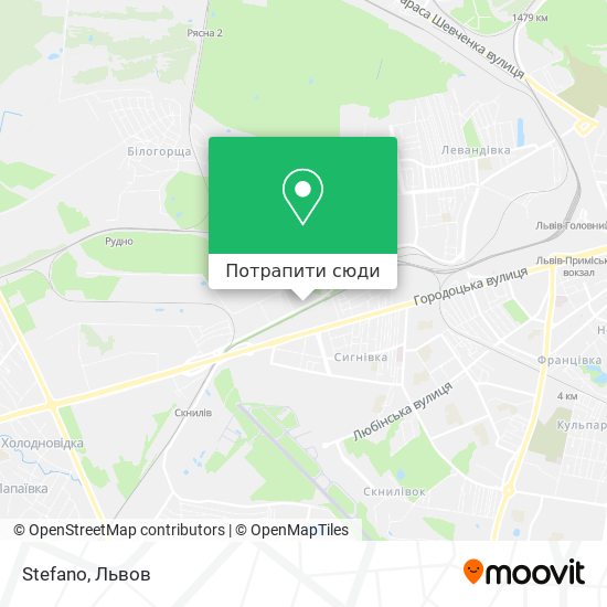 Карта Stefano