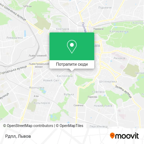 Карта Рдпл