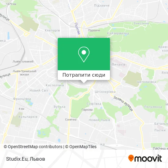 Карта Studix.Eu