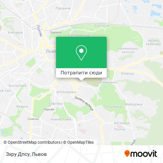 Карта Зхру Дпсу