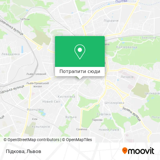 Карта Підкова