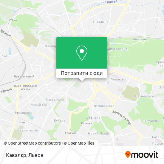 Карта Кавалєр