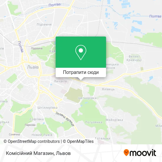 Карта Комісійний Магазин
