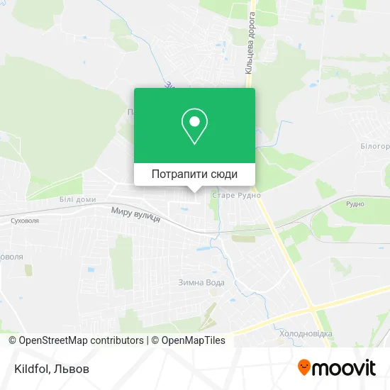 Карта Kildfol