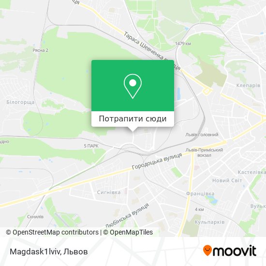 Карта Magdask1lviv