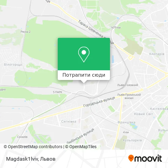 Карта Magdask1lviv