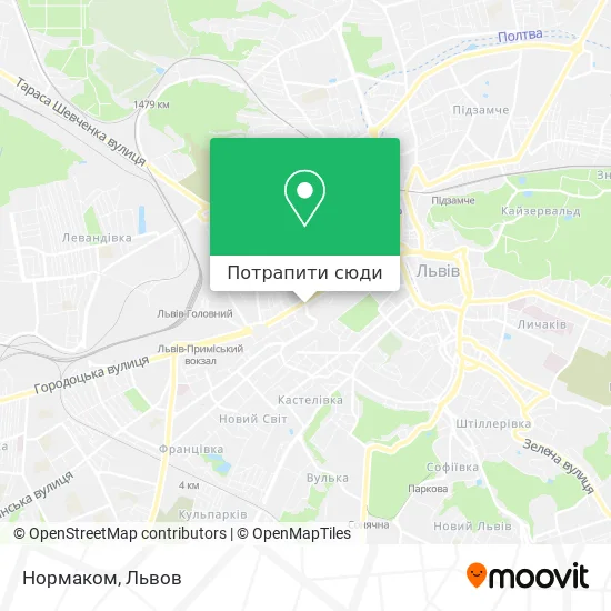 Карта Нормаком