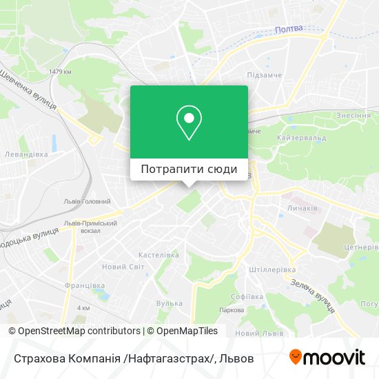 Карта Страхова Компанія /Нафтагазстрах/