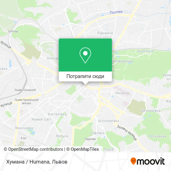 Карта Хумана / Humana