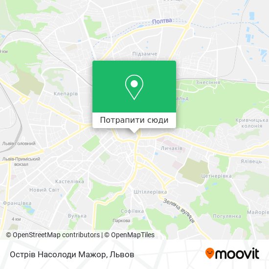 Карта Острів Насолоди Мажор