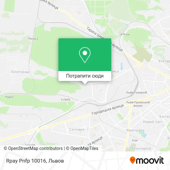 Карта Rpay Pnfp 10016
