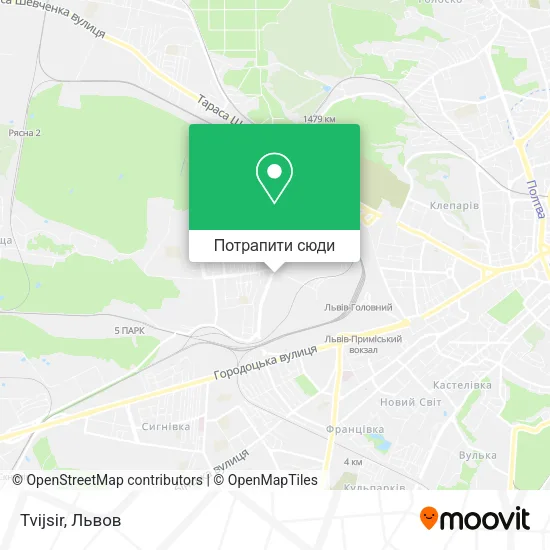 Карта Tvijsir