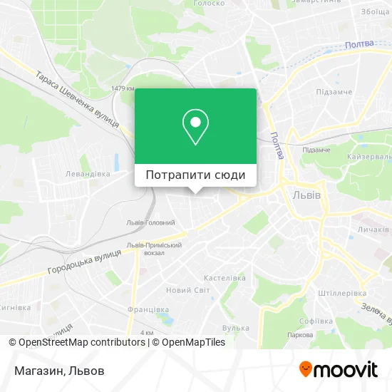 Карта Магазин