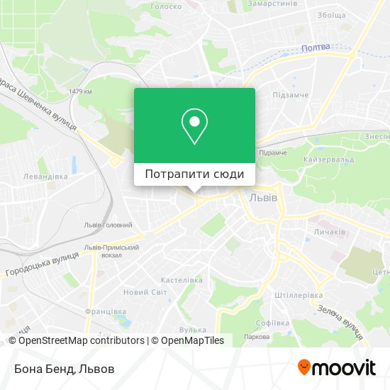 Карта Бона Бенд
