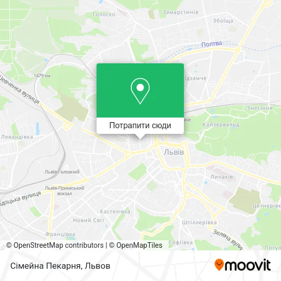 Карта Сімейна Пекарня